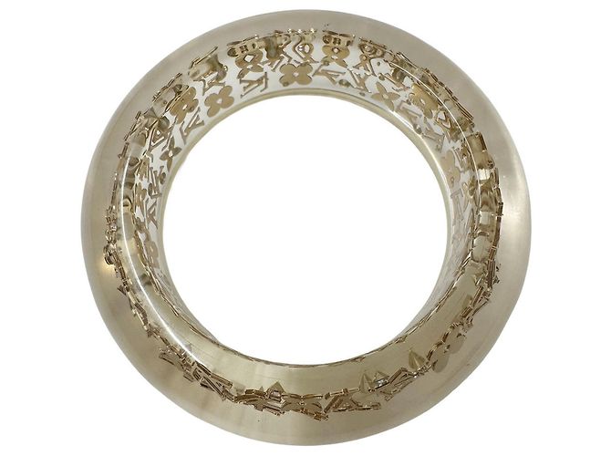 Bracciale rigido Louis Vuitton Clear Gold D'oro - vista 4
