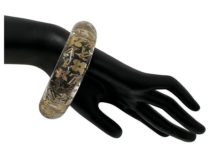 Bracciale rigido Louis Vuitton Clear Gold D'oro - vista 6