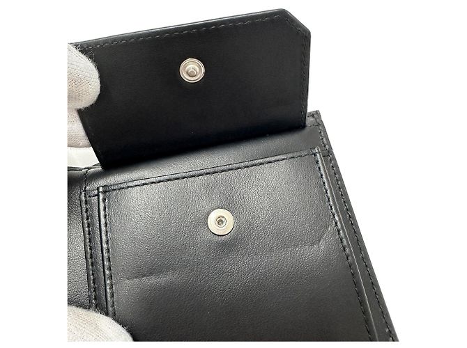 Portafoglio bi-fold da uomo Bottega Veneta Nero - vista 7