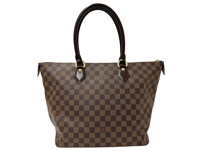 Louis Vuitton Damier Canvas Tote Bag Braun Damier ebene - Ansicht 2