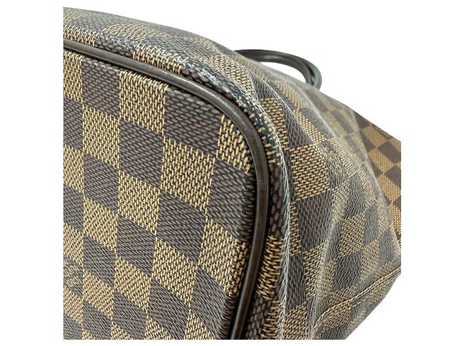 Louis Vuitton Damier Canvas Tote Bag Braun Damier ebene - Ansicht 5