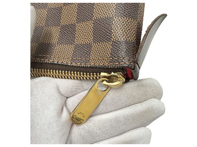 Louis Vuitton Damier Canvas Tote Bag Braun Damier ebene - Ansicht 8