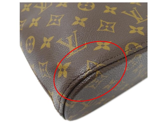 Louis Vuitton Monogram Tote Bag Braun - Ansicht 8