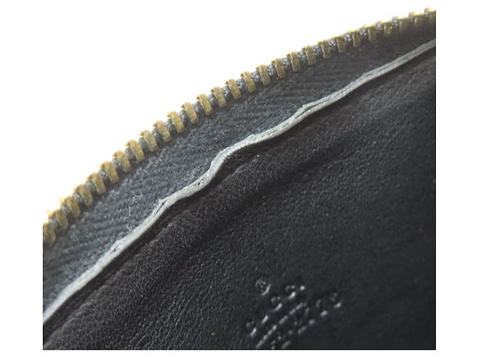 Gucci Leder-Kleingeldbeutel Schwarz - Ansicht 6