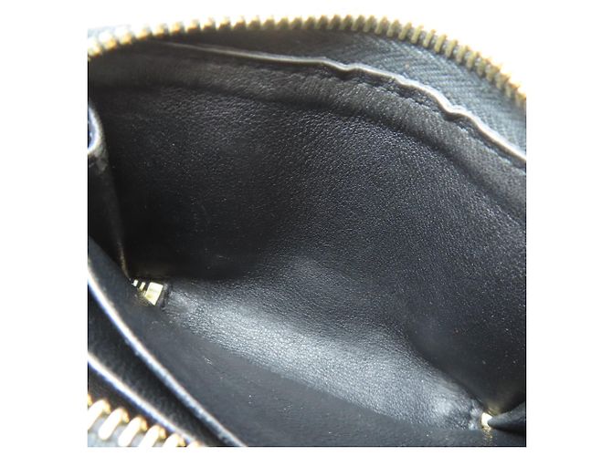 Gucci Leder-Kleingeldbeutel Schwarz - Ansicht 9