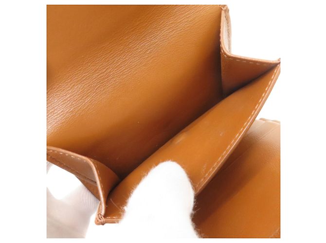 Céline Celine Kleiner Trifold-Geldbeutel Braun - Ansicht 7