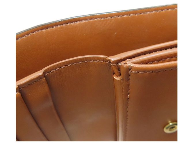 Céline Celine Kleiner Trifold-Geldbeutel Braun - Ansicht 8