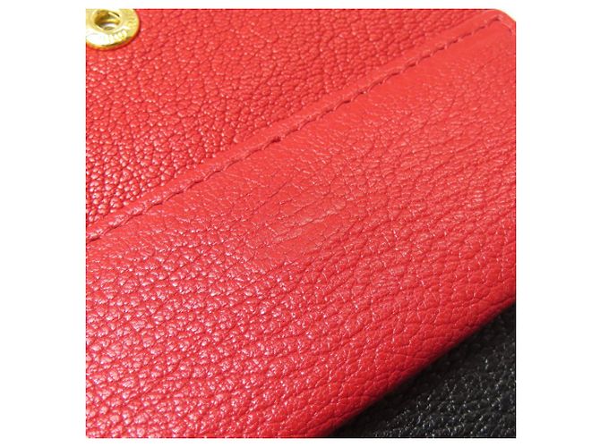 Miu Miu Leder-Bifold-Geldbörse Schwarz - Ansicht 11
