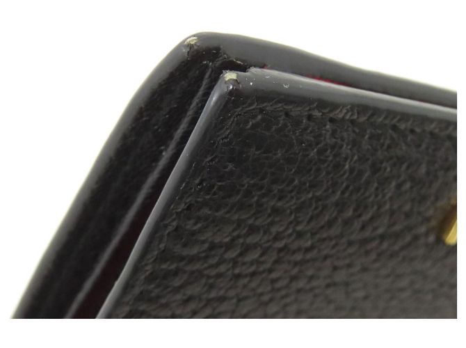 Miu Miu Leder-Bifold-Geldbörse Schwarz - Ansicht 16