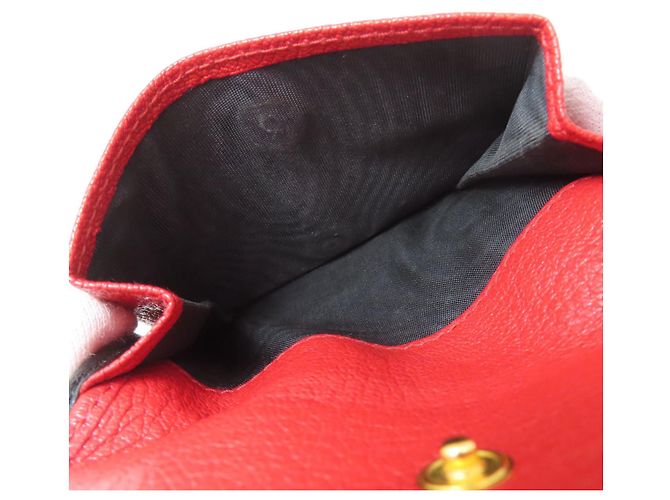 Miu Miu Leder-Bifold-Geldbörse Schwarz - Ansicht 6