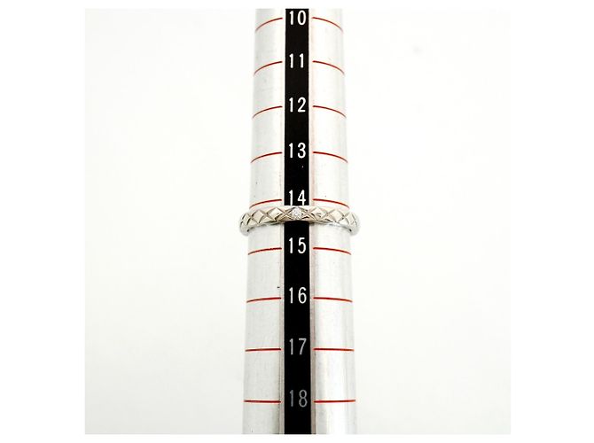 Anello Chanel Coco Crush in platino - vista 6