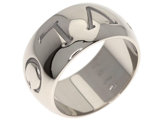 Bulgari Bvlgari Monologo #55 Ring aus 18K Weißgold - Ansicht 2