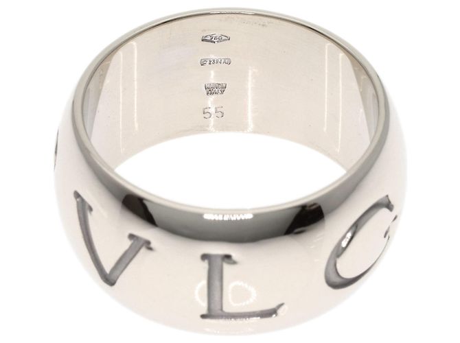 Bulgari Bvlgari Monologo #55 Ring aus 18K Weißgold - Ansicht 4
