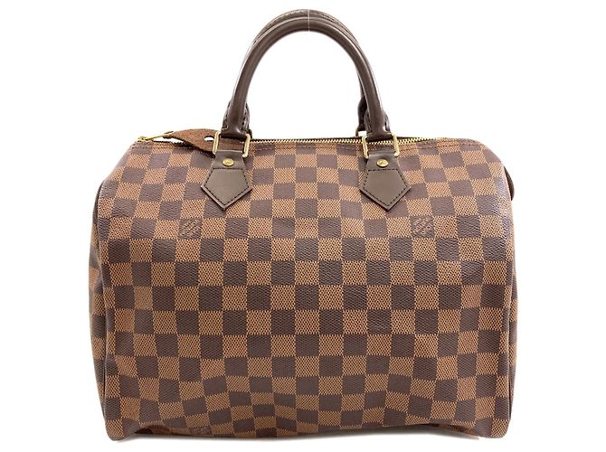 Louis Vuitton N41526 Speedy 30 Borsa Boston Damier ebene - vista 2