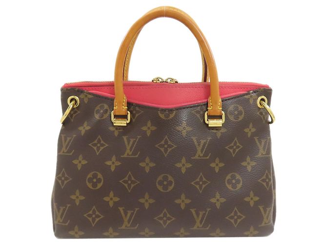 Borsa Louis Vuitton Pallas BB in Monogram Canvas Arancione Monogramma - vista 2