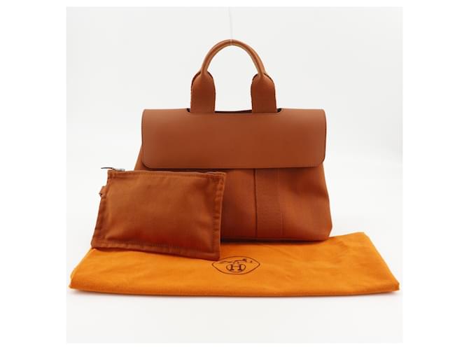 Hermès Borsa Hermes Valparaiso PM Arancione - vista 15