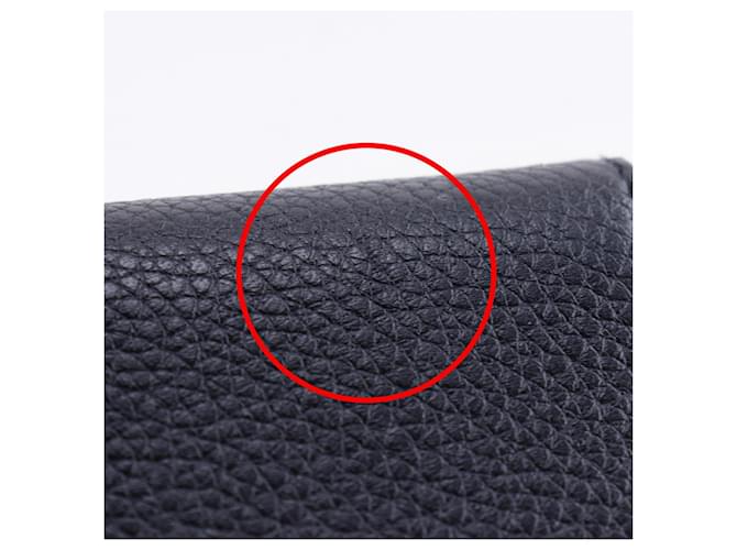 Céline Celine Medium Zip Around Bi-fold Wallet Schwarz Gelb - Ansicht 9