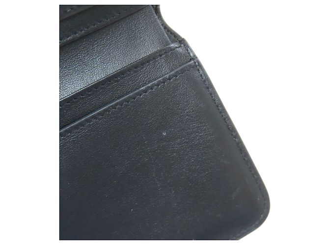 Saint Laurent Bi-fold Ledergeldbörse mit Sternmotiv Schwarz - Ansicht 10