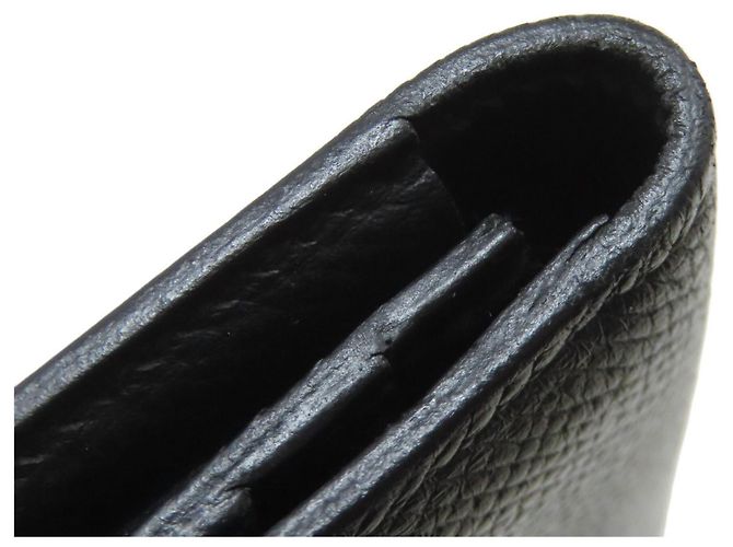 Cartera larga Hermès Bearn Soufflé Negro - vista 17