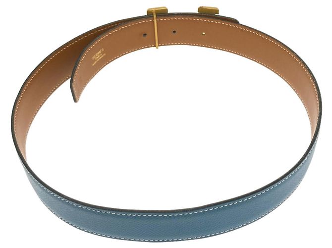 Hermès Hermes H-Belt in Blue Jean - view 3