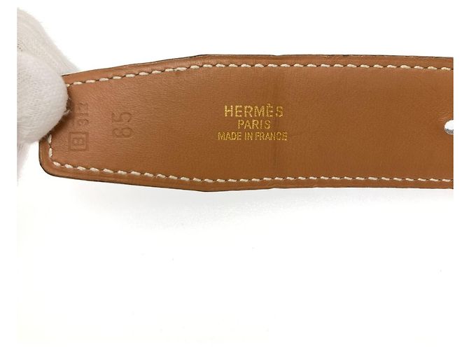 Hermès Hermes H-Belt in Blue Jean - view 5