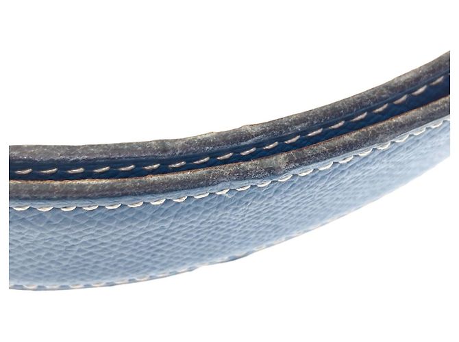 Hermès Hermes H-Belt in Blue Jean - view 9