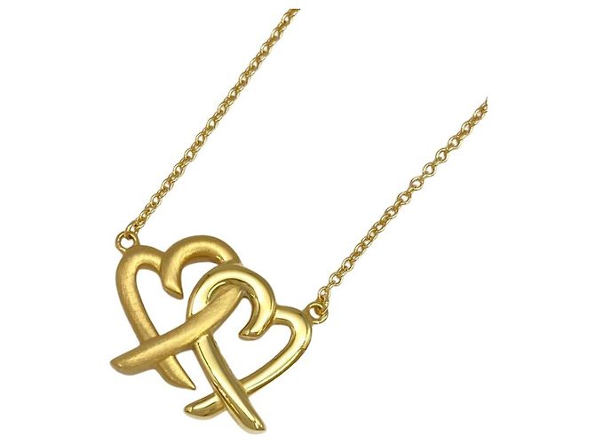 Collana Double Loving Heart di Tiffany & Co. D'oro - vista 3