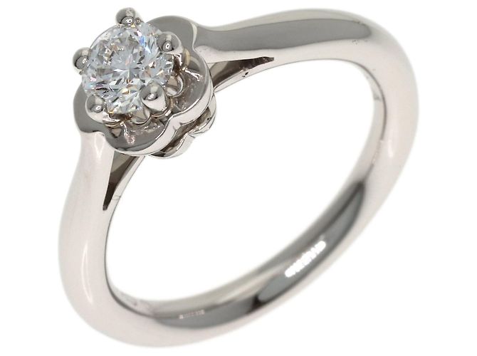 Chanel Camellia Diamantring in Platin - Ansicht 2