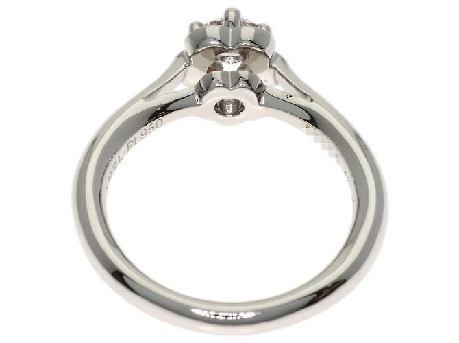Chanel Camellia Diamantring in Platin - Ansicht 4