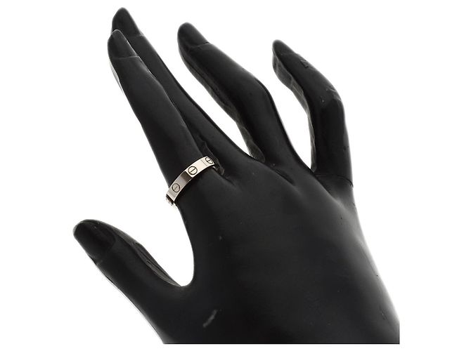 Anello Cartier Mini Love in oro bianco 18K - vista 5