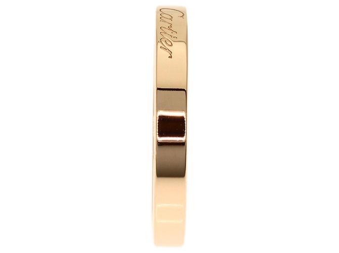 Anello Cartier C de #59 in oro rosa 18K - vista 3