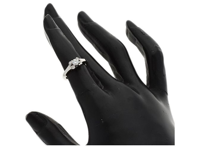 Anello Cartier Ballerina Solitaire Diamante - vista 7