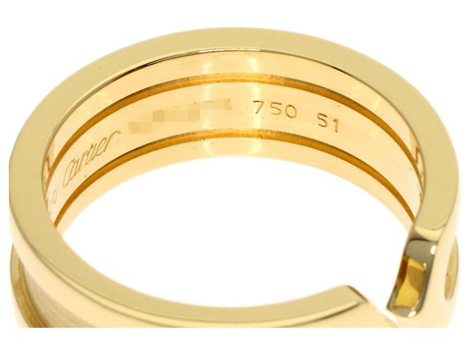 Anello C2 SM #51 in oro giallo 18K Cartier - vista 6