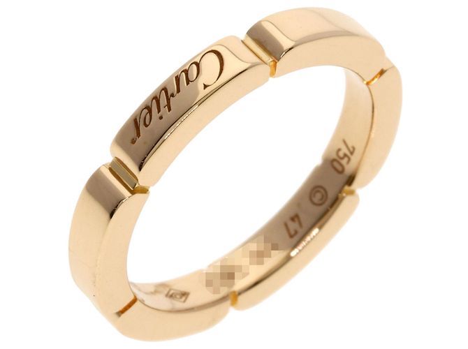 Anello Maillon Panthère #47 in oro rosa 18K Cartier - vista 2