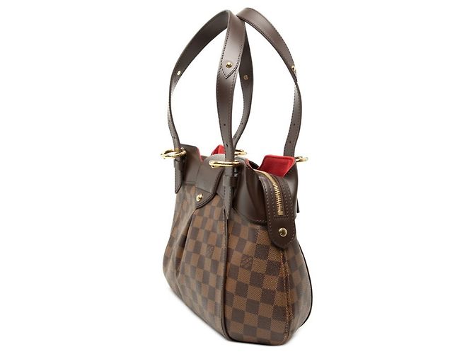 Borsa Louis Vuitton Damier Sistina PM Marrone - vista 2