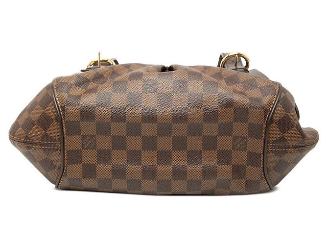 Borsa Louis Vuitton Damier Sistina PM Marrone - vista 3