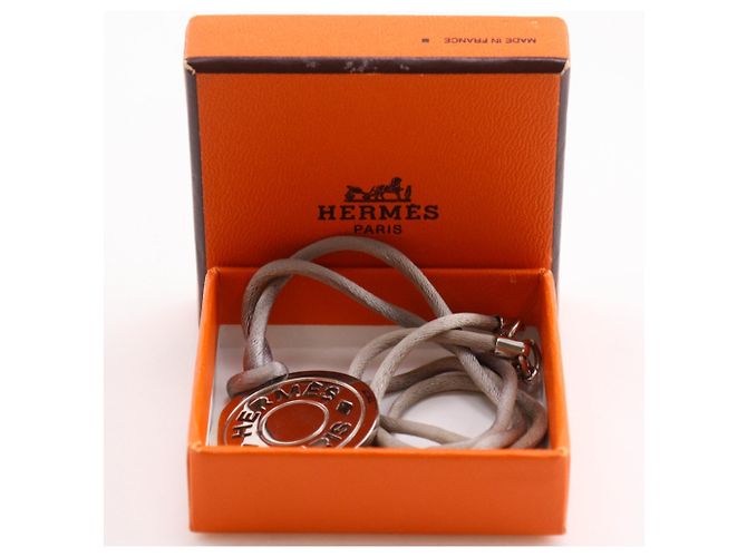 Colar Hermès Serie Medallion Marrom - vista 11