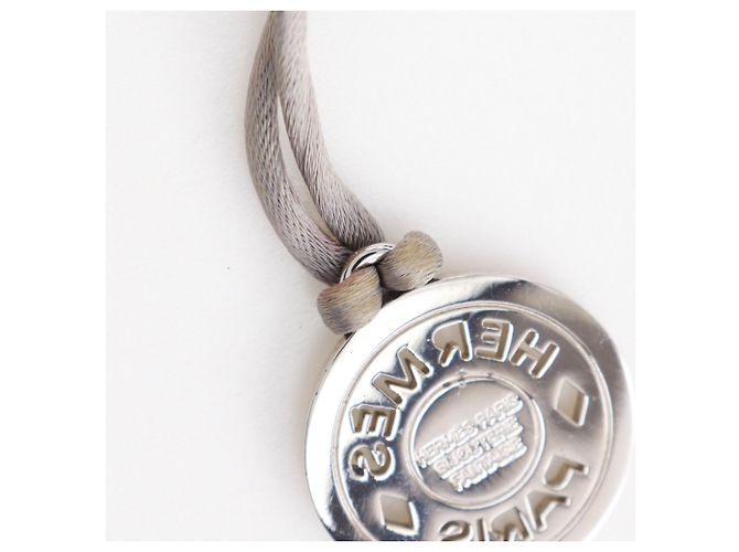 Colar Hermès Serie Medallion Marrom - vista 7