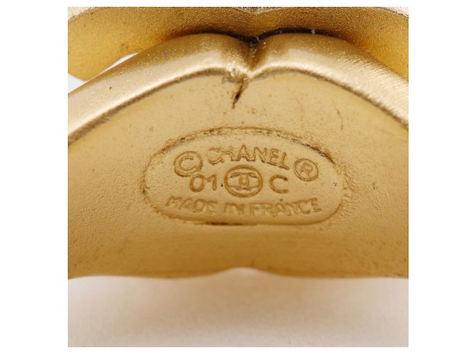 Chanel Ring mit Strasssteinen, vergoldet Golden - Ansicht 10