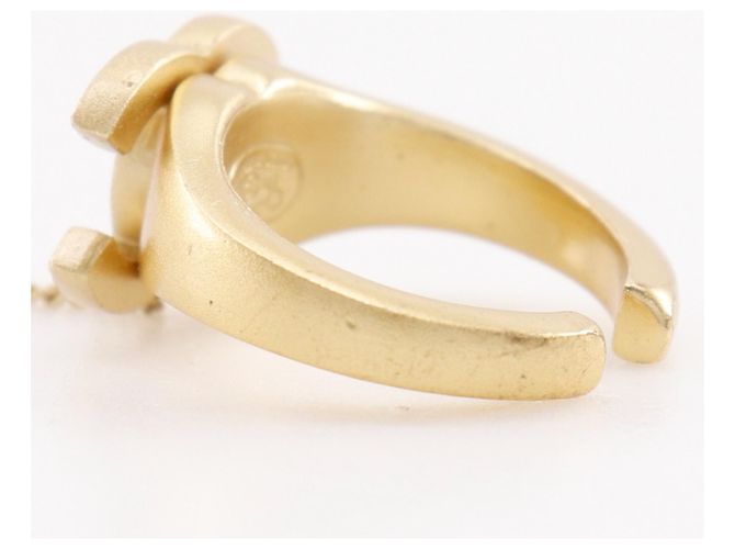 Chanel Ring mit Strasssteinen, vergoldet Golden - Ansicht 7