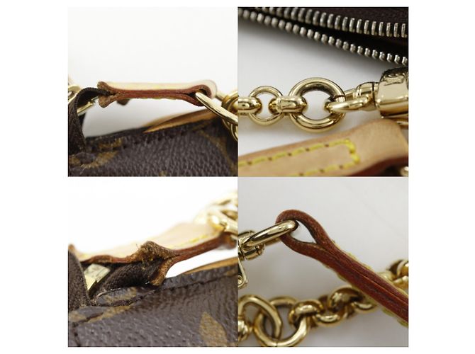 Borsa a Spalla Louis Vuitton Sophie Marrone - vista 14