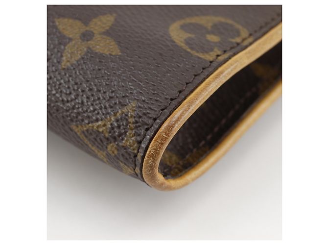 Borsa a Spalla Louis Vuitton Sophie Marrone - vista 5