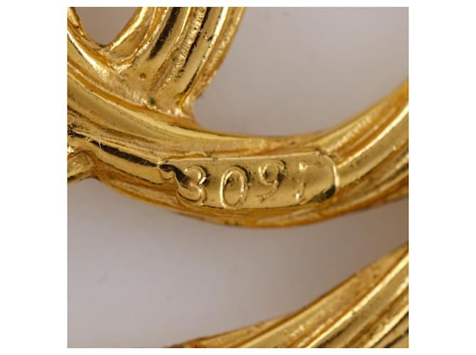 Collar Chanel Coco Mark Dorado - vista 13