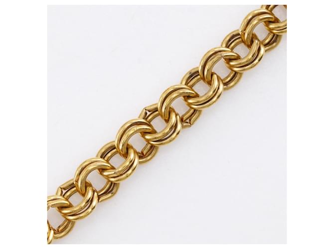 Collar Chanel Coco Mark Dorado - vista 4