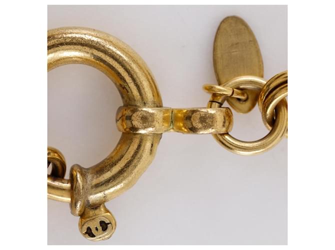 Collar Chanel Coco Mark Dorado - vista 6