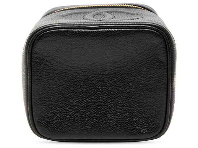 Chanel Coco Mark Vanity Handtasche Schwarz - Ansicht 3