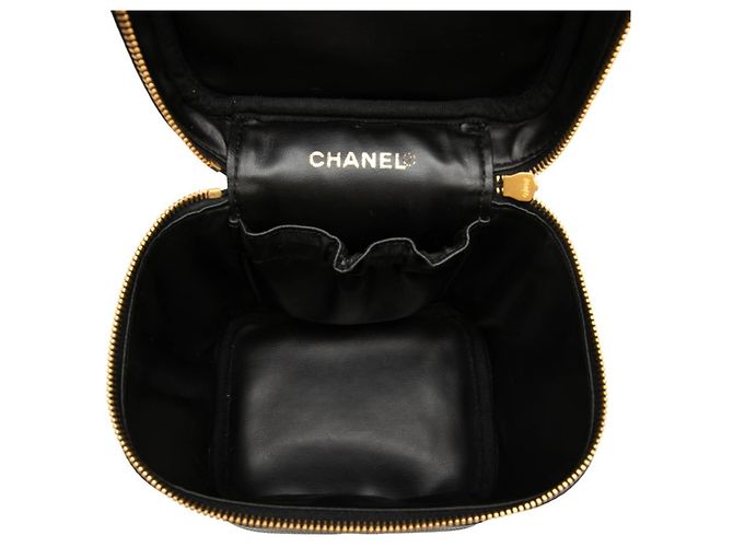 Chanel Coco Mark Vanity Handtasche Schwarz - Ansicht 4