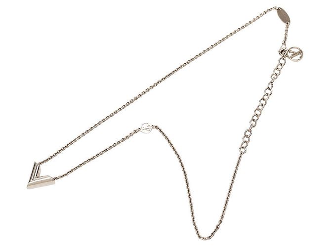 Collana con pendente Essential V Louis Vuitton Argento - vista 4