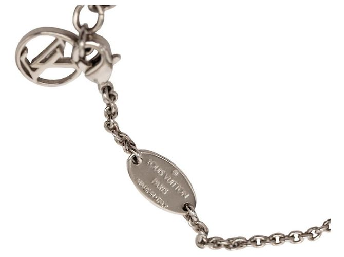 Collana con pendente Essential V Louis Vuitton Argento - vista 7