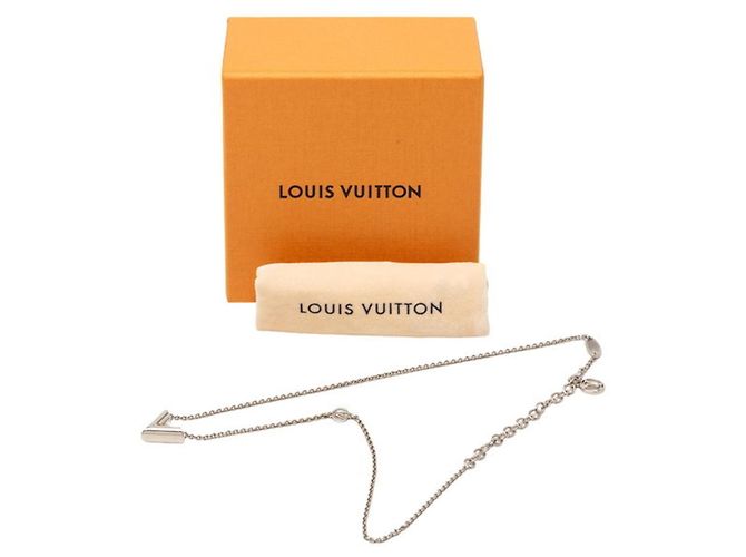 Collana con pendente Essential V Louis Vuitton Argento - vista 9